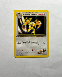 Pokemon TCG: Blaine's Dodrio #32/132 1st Edition Gym Challenge Vintage WOTC - Image 1