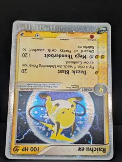 Raichu ex 98/100 Sandstorm Holo Rare Pokemon TCG Nintendo Pikachu LP - Image 4