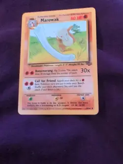 Pokemon TCG Marowak Jungle 39/64 Regular LP. - Image 1