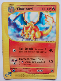 Charizard Pokemon Card Expedition Set 39/165 Rare Vintage Starter Evolution HP - Image 1