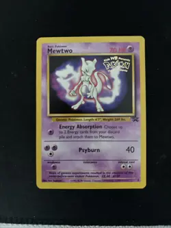 Pokemon Mewtwo Kids WB Promo #3 First Movie 1999 First Movie Ungraded Near Mint - Image 1