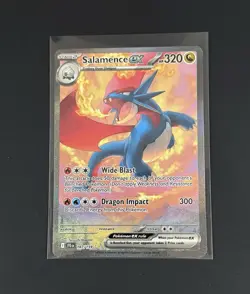 Pokemon Journey Together Salamence ex 187/159 Special Illustration Rare Holo - Image 1