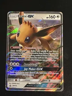 Eevee GX SM175 SM Black Star Promos Holo MP - Image 1