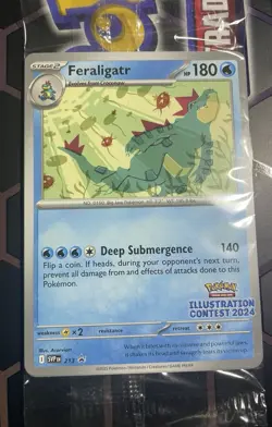 Pokemon EB Games Promo Set - Feraligatr, Pikachu & Toxtricity - Image 3