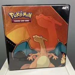 Vintage - Ultra Pro - Charizard Pokemon 3 Ring Binder - Pokemon Card Storage - Image 1