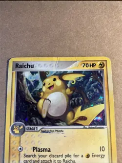 1x Raichu - 12/108 - Holo Rare Heavily Played Pokemon EX - Power Keepers - Image 2