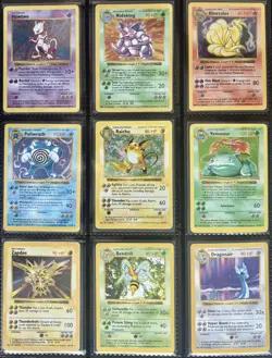 Pokemon 100% Complete Shadowless Base Set 102/102 WOTC Vintage 1999 Part 3/3 - Image 2