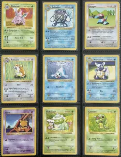 Pokemon 100% Complete Shadowless Base Set 102/102 WOTC Vintage 1999 Part 3/3 - Image 5