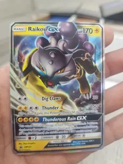 Raikou GX SM121 Holo Card Near Mint Condition Black Star Promo Pokemon TCG 2018 - Image 1