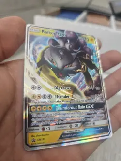 Raikou GX SM121 Holo Card Near Mint Condition Black Star Promo Pokemon TCG 2018 - Image 2