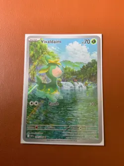 Carte pokemon Vivaldaim 091/086 AR FULL ART HOLO EV10.5 WHT Flamme Blanche - Image 1