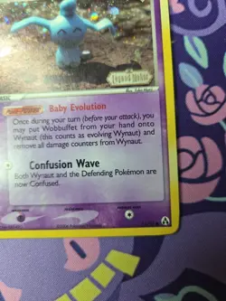 Pokemon TCG EX Legend Maker Wynaut 71/92 Reverse Holo Near Mint - Image 4