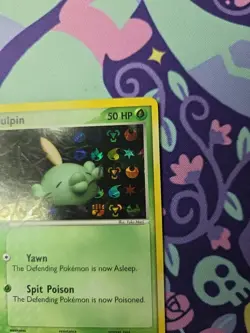 Pokemon TCG EX Hidden Legends Gulpin 62/101 Reverse Holo Near Mint - Image 3