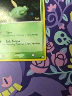 Pokemon TCG EX Hidden Legends Gulpin 62/101 Reverse Holo Near Mint - Image 4