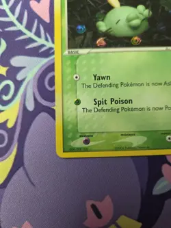 Pokemon TCG EX Hidden Legends Gulpin 62/101 Reverse Holo Near Mint - Image 5