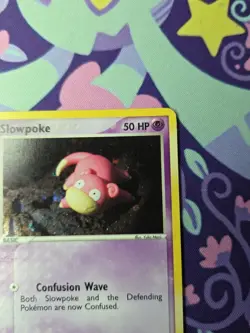 Pokemon TCG EX FireRed & LeafGreen Slowpoke 80/112 Reverse Holo Excellent - Image 3