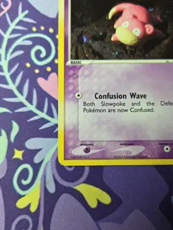 Pokemon TCG EX FireRed & LeafGreen Slowpoke 80/112 Reverse Holo Excellent - Image 5