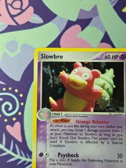 Pokemon TCG EX FireRed & LeafGreen Slowbro 14/112 Holo Near Mint - Image 2