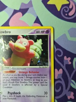 Pokemon TCG EX FireRed & LeafGreen Slowbro 14/112 Holo Near Mint - Image 3