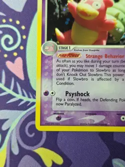 Pokemon TCG EX FireRed & LeafGreen Slowbro 14/112 Holo Near Mint - Image 5