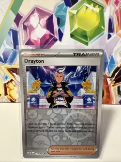Drayton 174/191 Uncommon Reverse Holo - Pokemon TCG S&V Surging Sparks - NM - Image 1