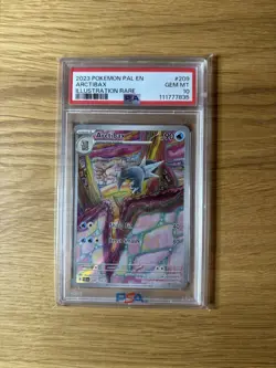 Pokemon TCG Arctibax 209/193 Paldea Evolved Illustration Rare PSA 10 - Image 1