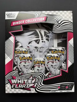 Pokemon TCG - S&V - White Flare Binder Collection - New & Sealed - Image 1