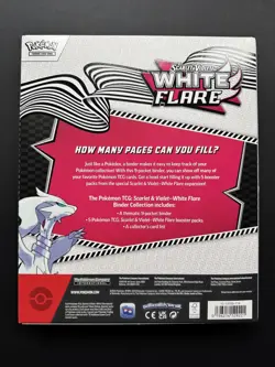 Pokemon TCG - S&V - White Flare Binder Collection - New & Sealed - Image 2