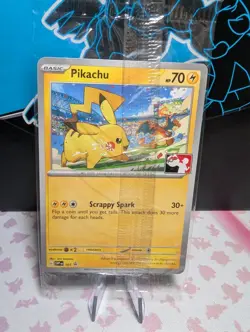 Pikachu SVP101 League Promo Scarlet And Violet Pokemon Card Sealed NM - Image 1