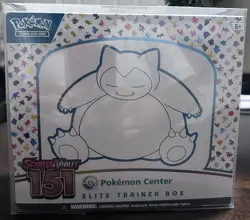 2023 Scarlet & Violet: 151 Pokemon Center ETB Factory Sealed - Image 1