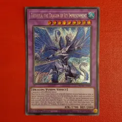 Yugioh Trishula, The Dragon Of Icy Imprisonment BLAR-EN048 1st Edition - Image 1
