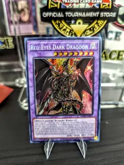 Yu-Gi-Oh! Red-Eyes Dark Dragoon (Secret Rare) Secret Rare RA02-EN021 NM - Image 1