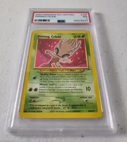 Shining Celebi 106/105 - Neo Destiny *PSA 7 - NM* Holo Secret Rare Pokemon Card - Image 2