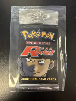 Pokemon Trading Card Game Booster Pack Team Rocket - WOTC 2000 NEW Unopened 742818061766 - Image 1
