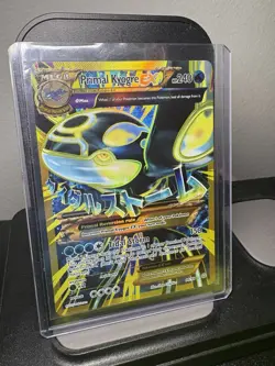 Primal Kyogre EX Shiny Full Art Holo Ultra Rare Card 96/98 XY-Ancient Origins - Image 1