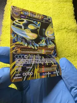 Primal Kyogre EX Shiny Full Art Holo Ultra Rare Card 96/98 XY-Ancient Origins - Image 3