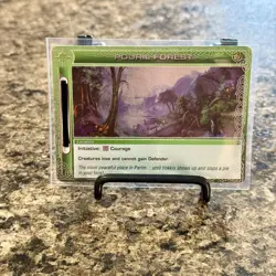 Chaotic Card : Pouril Forest Turn Of The Tide Rare Location NM - Image 2