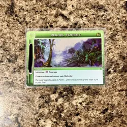 Chaotic Card : Pouril Forest Turn Of The Tide Rare Location NM - Image 3