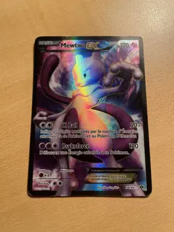 Mewtwo EX - 98/99 - Pokemon Next Destinies Black & White Full Art Rare Card [LP] - Image 1