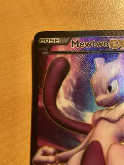 Mewtwo EX - 98/99 - Pokemon Next Destinies Black & White Full Art Rare Card [LP] - Image 3