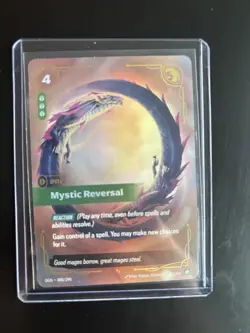 FOIL Riftbound Mystic Reversal card OGN 080/298 League of legends - Image 1