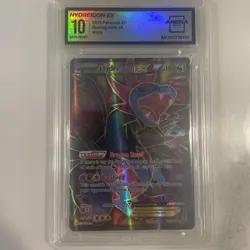 POKEMON 2015 XY Roaring SKies Full Art HYDREIGON EX #103 ARENA CLUB 10! PSA - Image 1