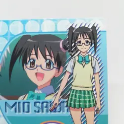 060 Mio Sawada To LOVE Ru Anime Card Kentaro Yabuki JUMP MAGAZINE MOVIC0 - Image 3