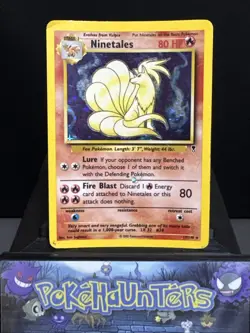 Pokemon Card Ninetales 17/110 Legendary Collection Holo Rare Played - Image 1