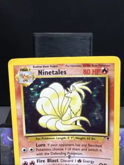 Pokemon Card Ninetales 17/110 Legendary Collection Holo Rare Played - Image 2