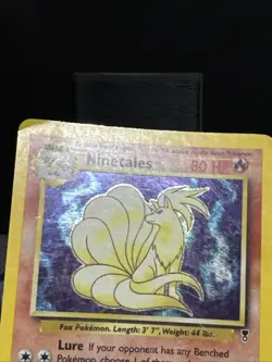 Pokemon Card Ninetales 17/110 Legendary Collection Holo Rare Played - Image 3