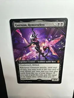 Gwenom, Remorseless (Extended Art) Marvel's Spider-Man Regular 2025 MTG card NM - Image 2