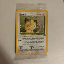 Pokemon Card - TCG: Meowth - Wizards of the Coast Promos WP - 10 - Holo - Sealed - Image 1