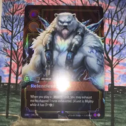 Volibear Riftbound English Promo card 249/298 League Of Legends Foil - Image 2