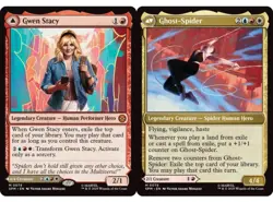 MTG Gwen Stacy // Ghost-Spider - Foil, NM-Mint, English Marvel's Spider-Man - Image 1